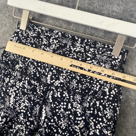 Lululemon Align Crop 4 Small Black High Rise Printed 21" Nulu Athletic Workout - Picture 5 of 13